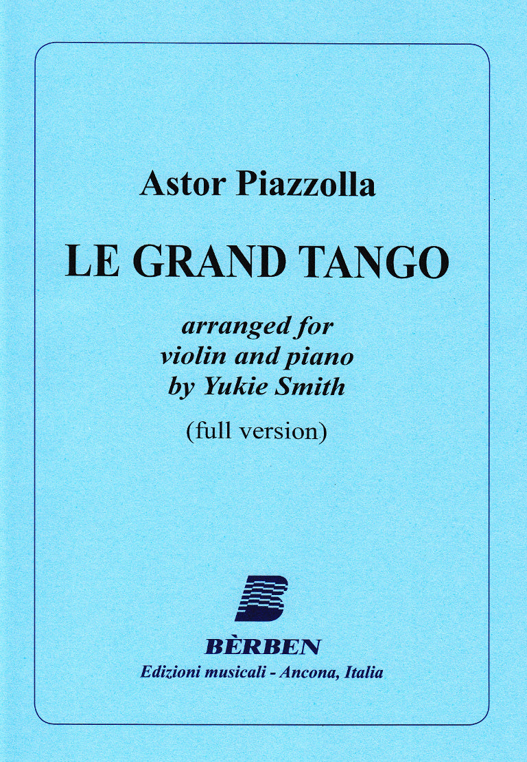 Piazzolla: Le grand tango (arr. for piano trio)