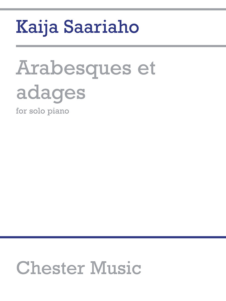 Saariaho: Arabesques et adages