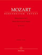 Mozart: Missa brevis in G Major, K. 49 (47d)