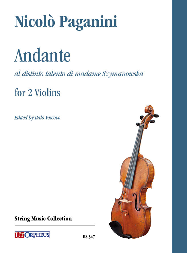 Paganini: Andante (al distinto talento di madame Szymanowska)