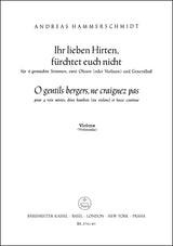 Hammerschmidt: Ihr lieben Hirten, fürchtet euch nicht