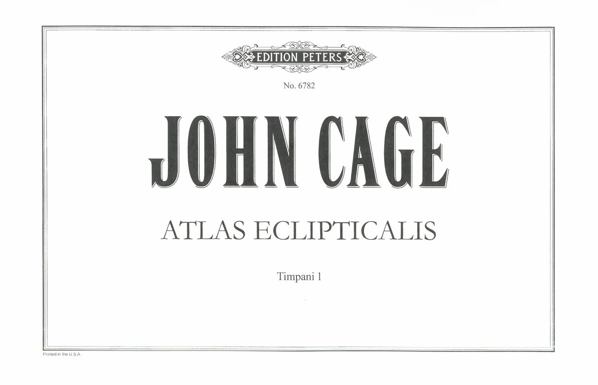 Cage: Atlas Eclipticalis