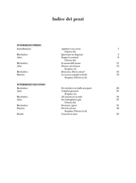 Pergolesi: La serva padrona