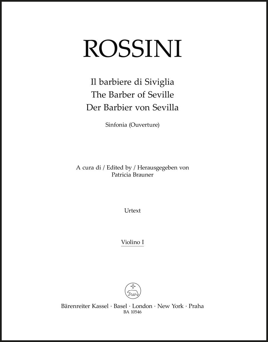 Rossini: Overture to The Barber of Seville