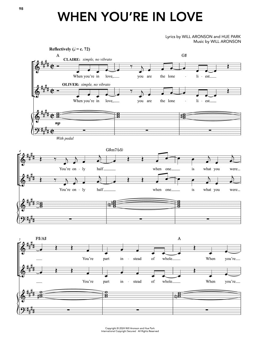 Maybe Happy Ending - Vocal Selections
