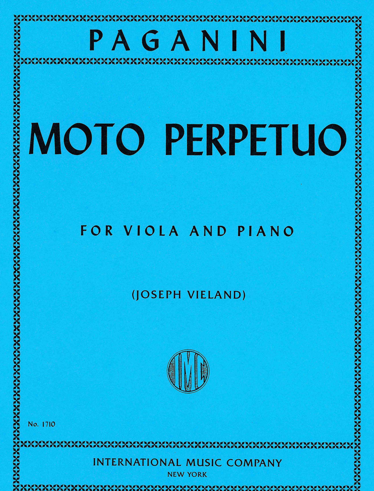 Paganini: Moto Perpetuo, Op. 11