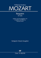 Mozart: Requiem, K. 626 (completed by Arman)
