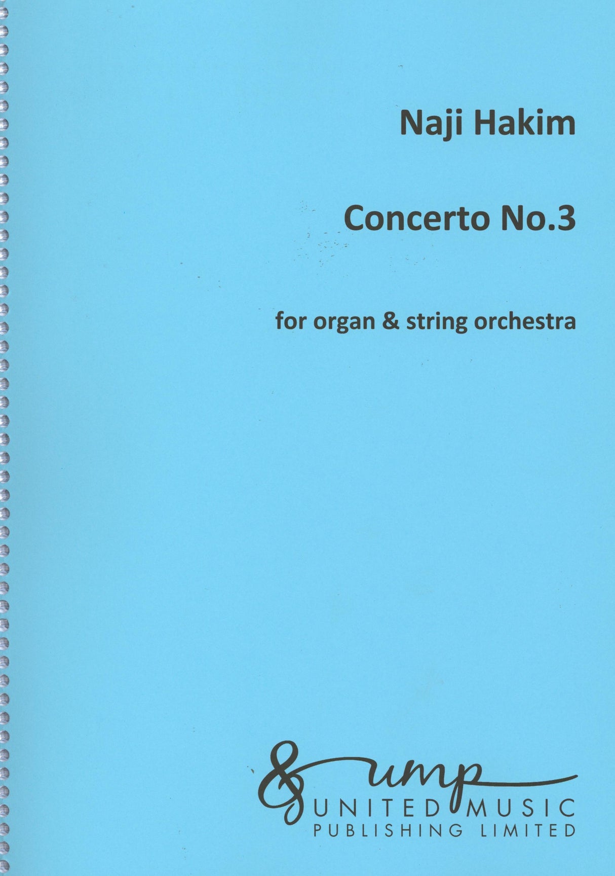 Hakim: Organ Concerto No. 3