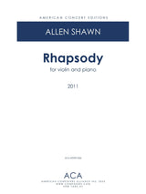Shawn: Rhapsody