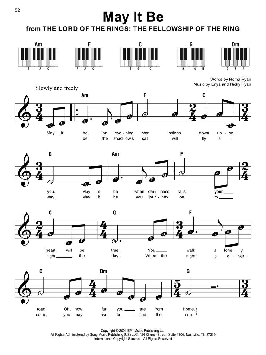 Super Easy Songbook: Movie Hits