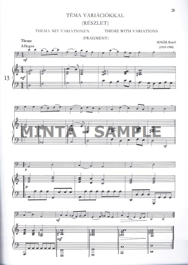 Repertoire Album for Cello