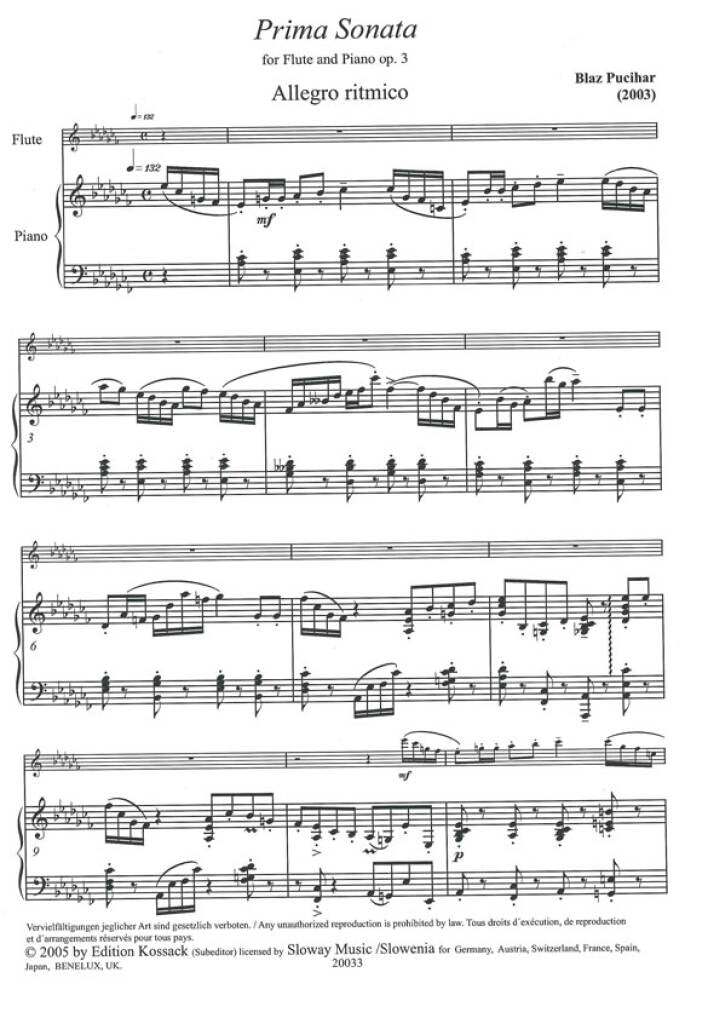 Pucihar: Prima Sonata