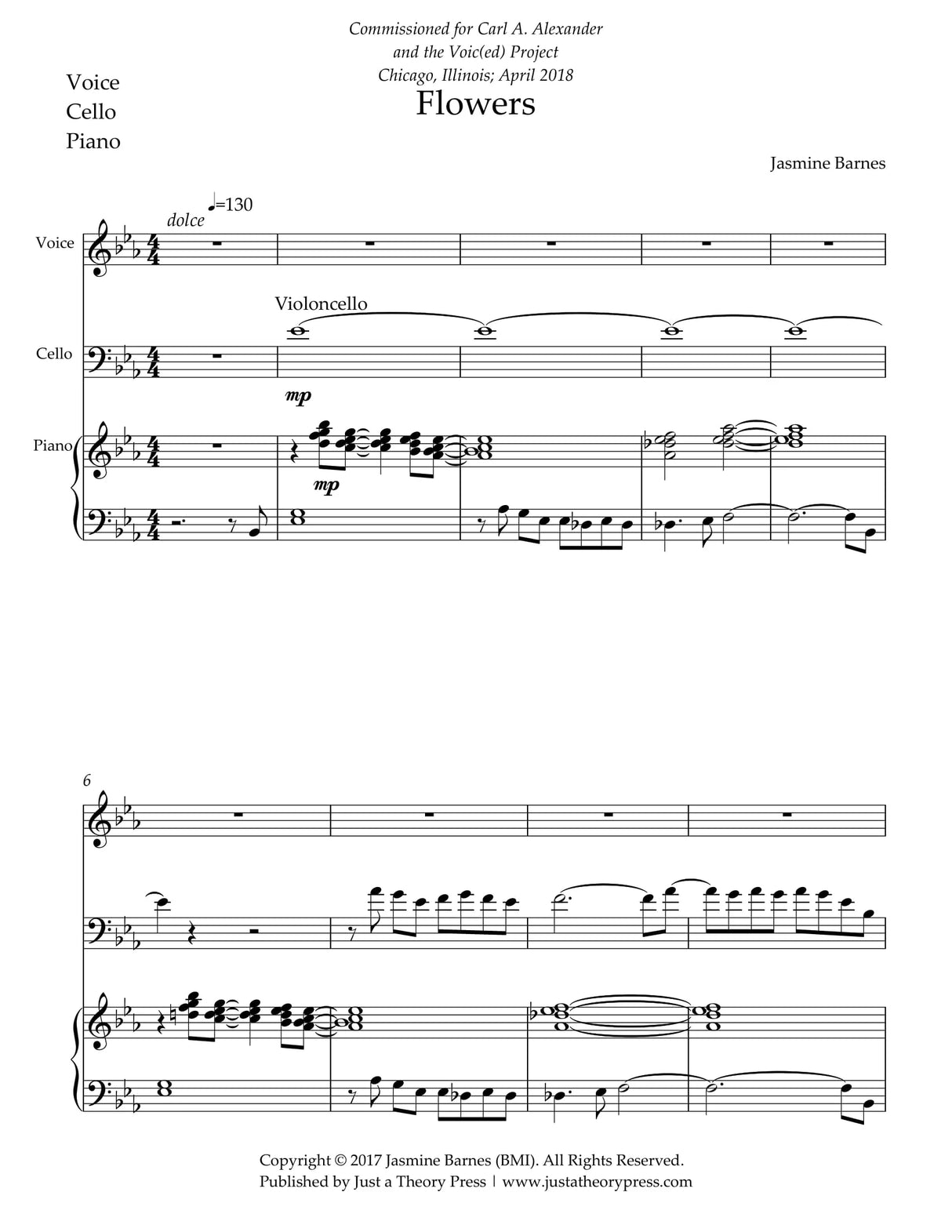 Barnes: Songs for the African Violet