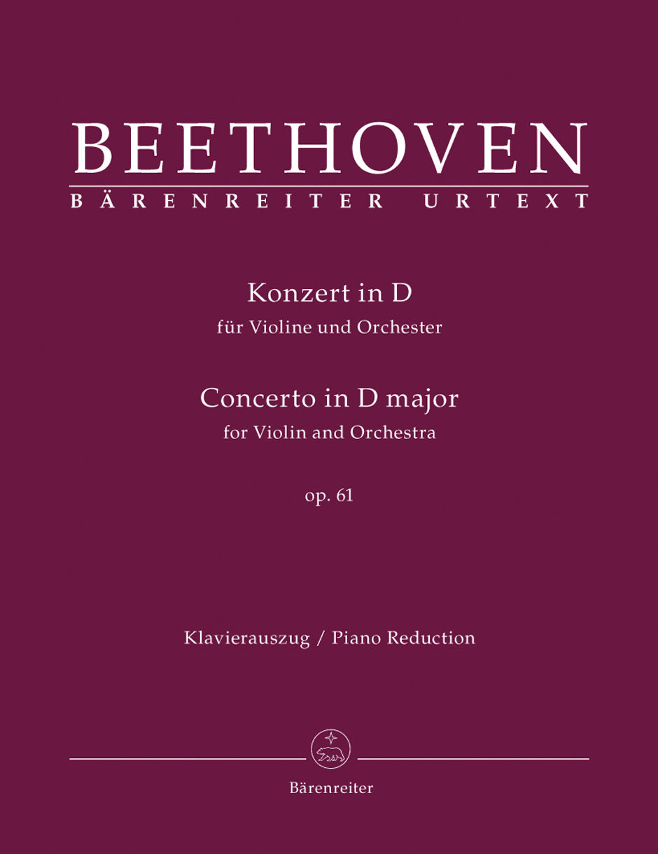 Beethoven: Violin Concerto in D Major, Op. 61 – Ficks Music