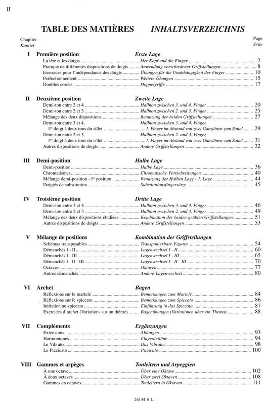 Méthode de violon - Volume 2