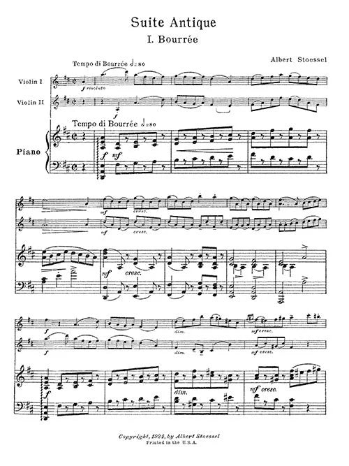 Stoessel: Suite Antique