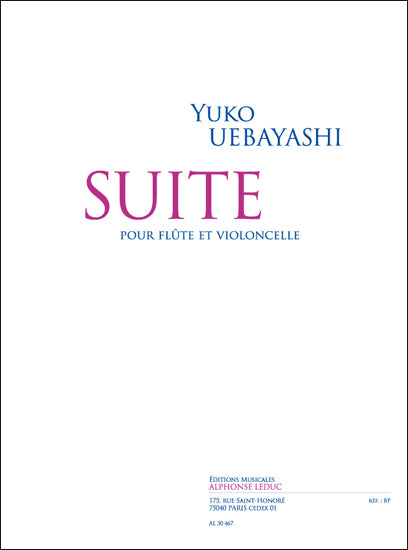 Uebayashi: Suite for Flute and Cello