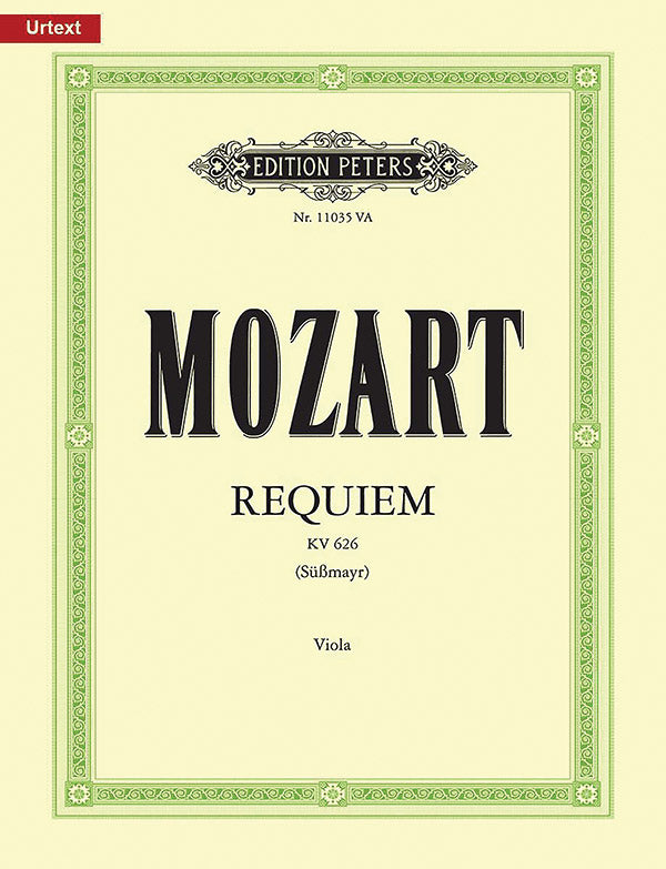 Mozart: Requiem, K. 626 - completed by Süßmayr – Ficks Music