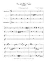 Bach: The Art of the Fugue - Volume 1 (arr. for sax quartet)