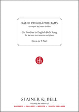 Vaughan Williams: 6 Studies in English Folk Song (arr. for Horn in F)