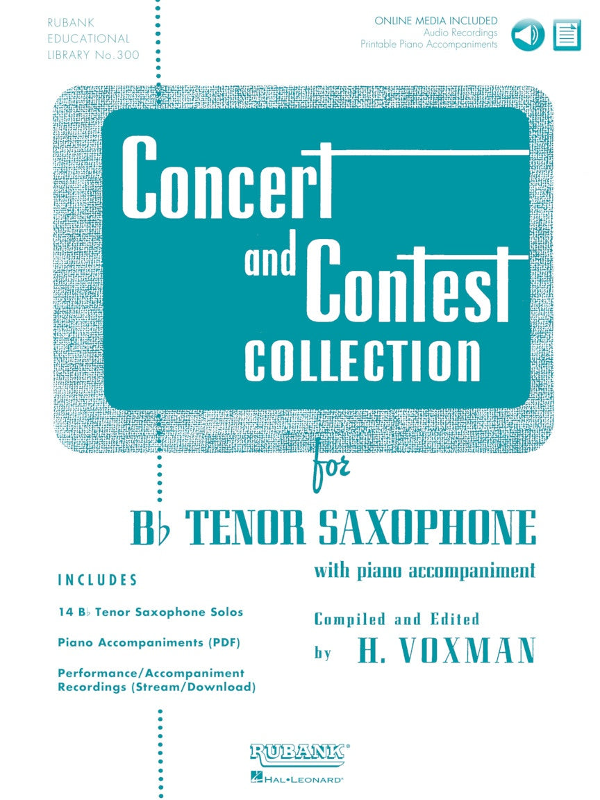 Concert and Contest Collection - Tenor Saxophone