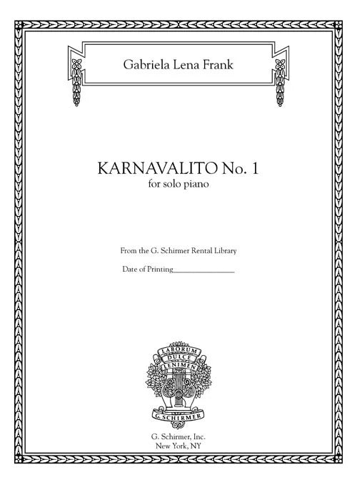 Frank: Karnavalito No. 1