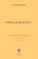 Dorman: String Quartet No. 1