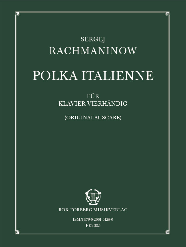 Rachmaninoff: Polka Italienne