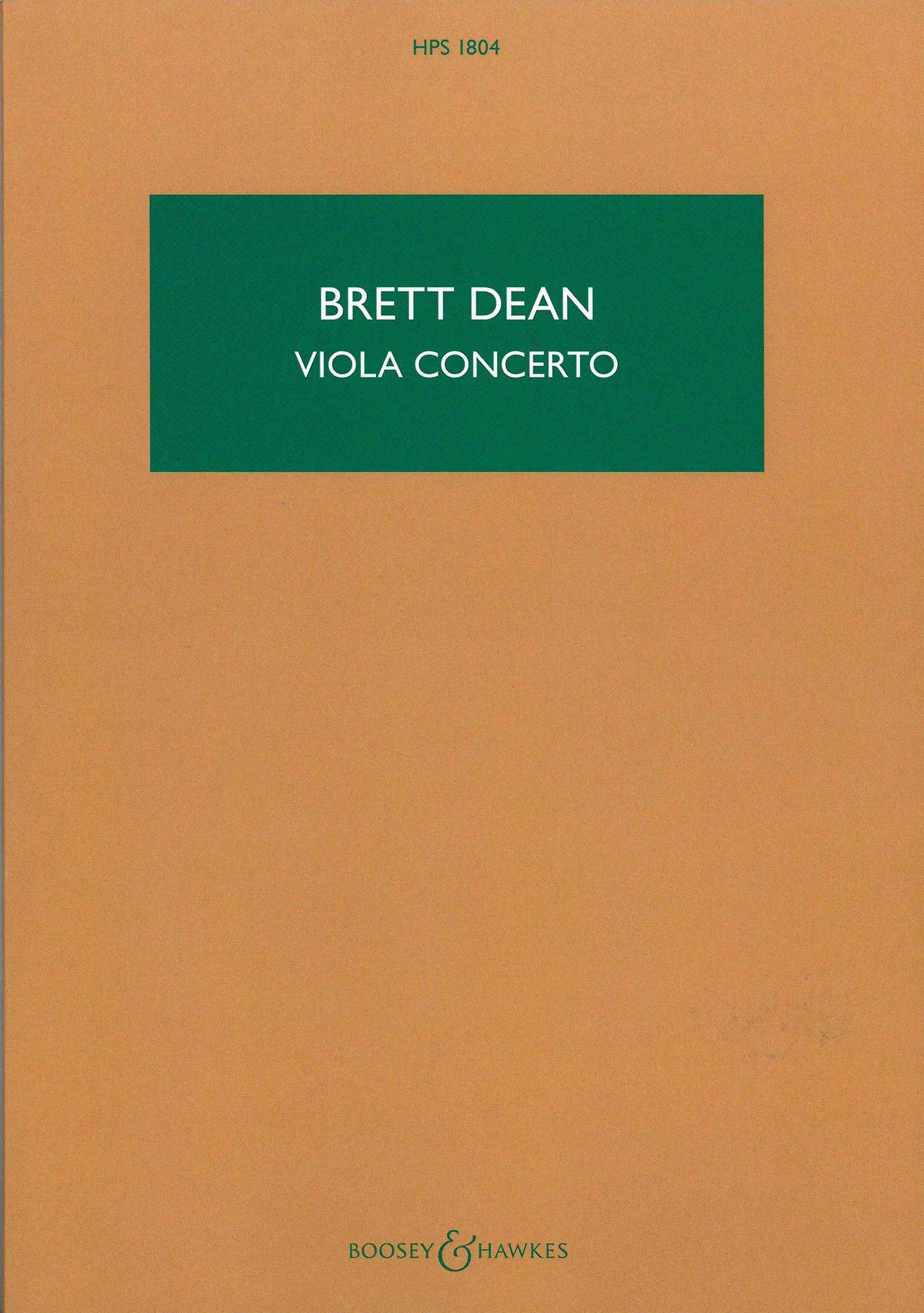 Dean: Viola Concerto