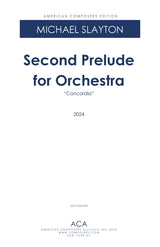 Slayton: Prelude No. 2 ("Concordia")