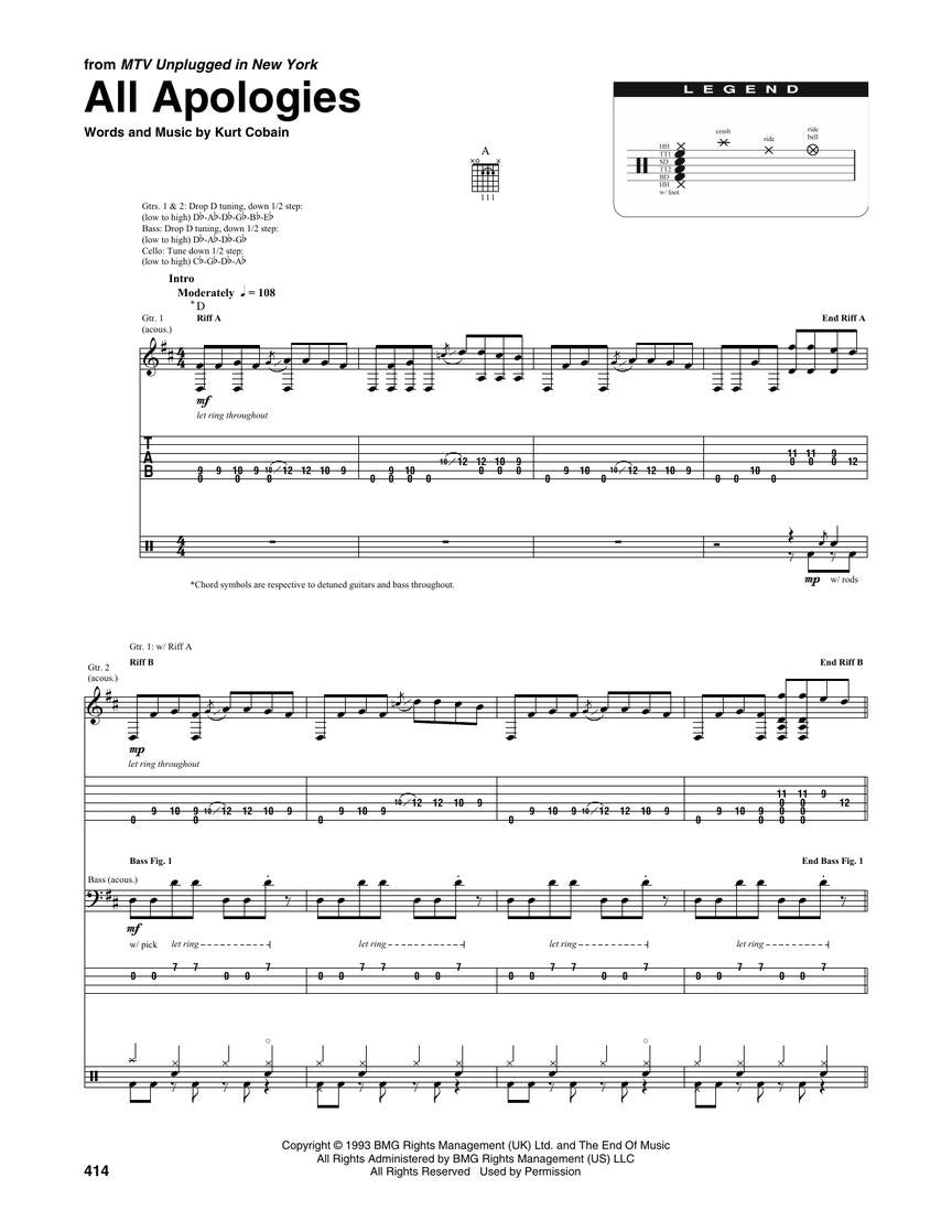 Nirvana – The Complete Scores