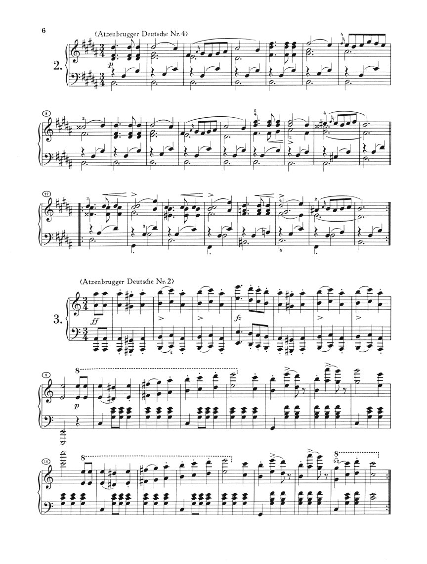 Schubert: Selected Dances