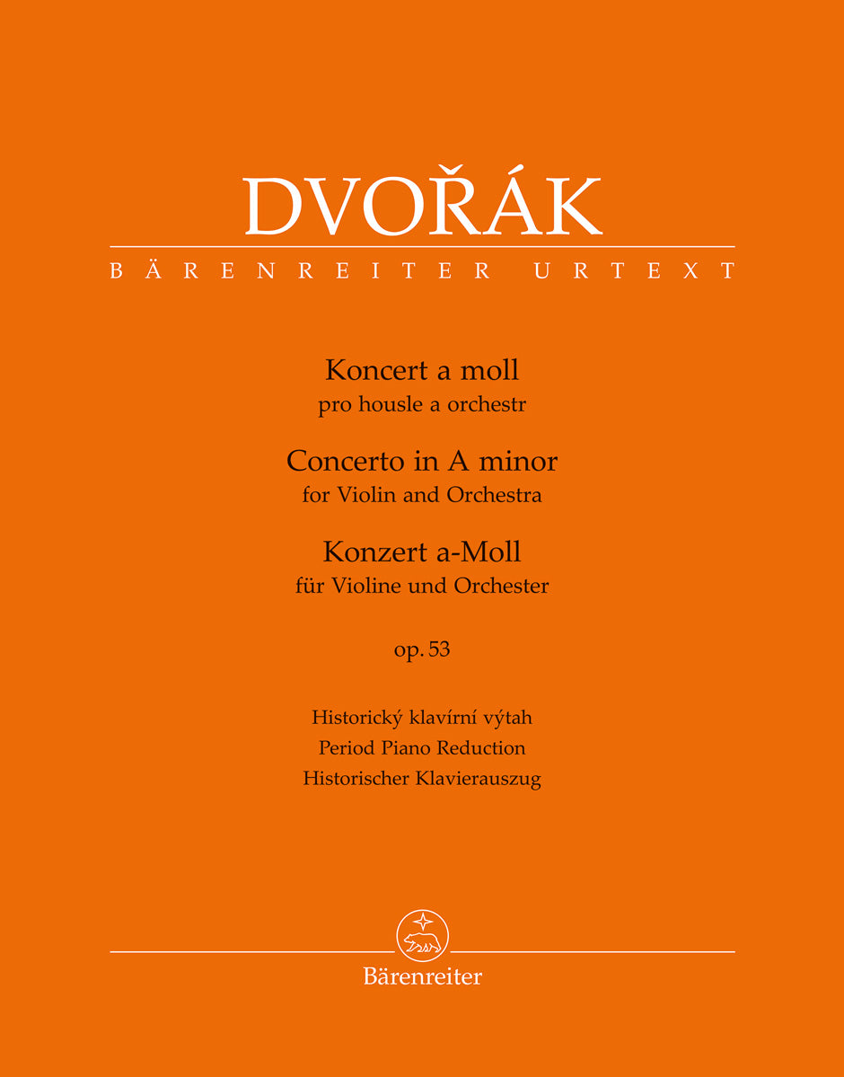 Dvořák: Violin Concerto in A Minor, Op. 53 – Ficks Music