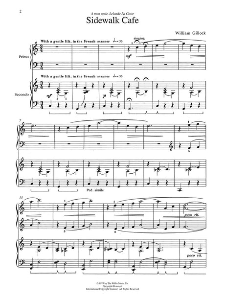 Gillock: Sidewalk Cafe