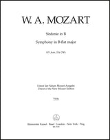 Mozart: Symphony in B-flat Major, K. Anh. 216 (74g)