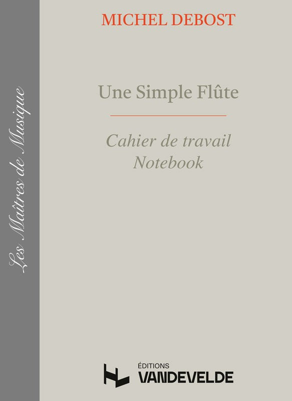 Debost: Une simple flûte - Notebook