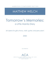 Welch: Tomorrow's Memories