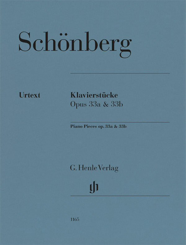 Schoenberg: Piano Pieces, Ops. 33a & 33b