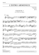 Vivaldi: L'Estro Armonico, RV 310, Op. 3, No. 3