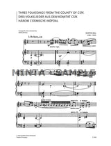 Bartók: 3 Folksongs from the County of Csík (arr. for oboe & piano)