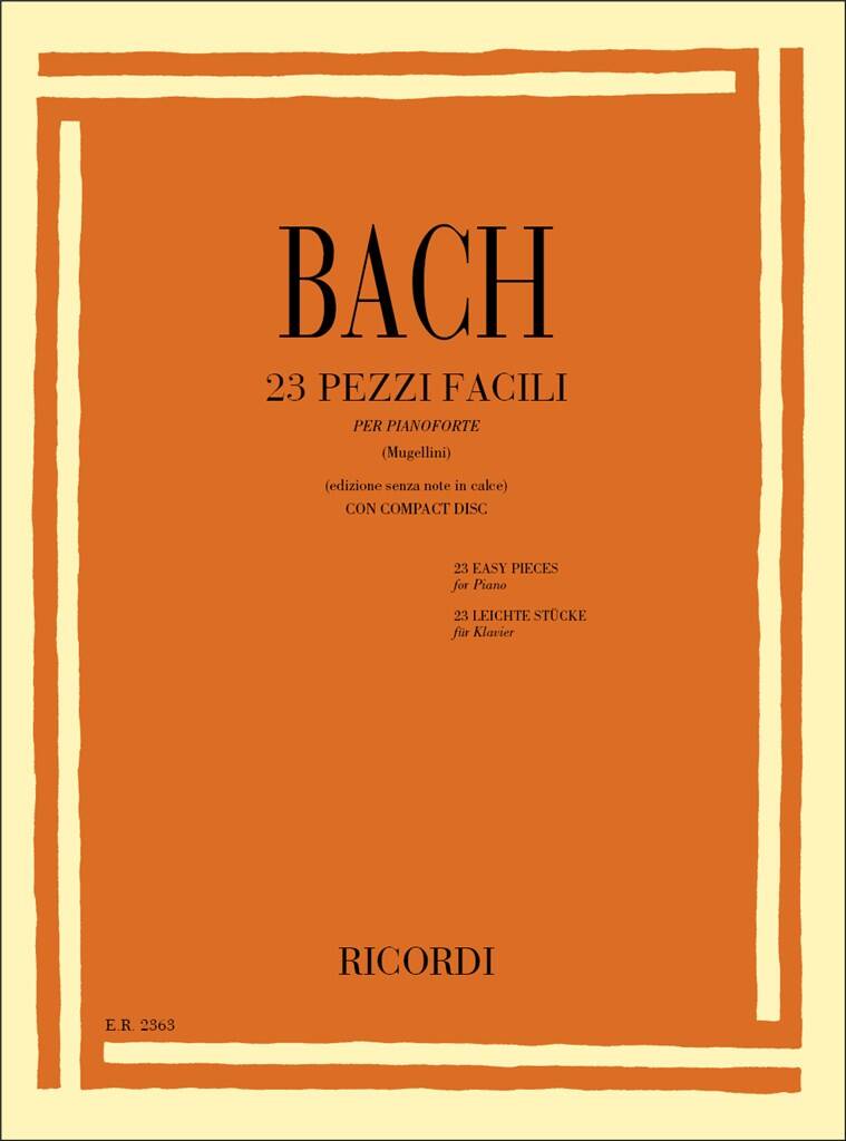 Bach: 23 Easy Pieces