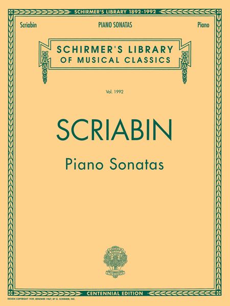SCRIABIN Sonata No. 10 昆虫 La Nuit 最終値下げ Scriabin: Piano Sonata No. 10 (