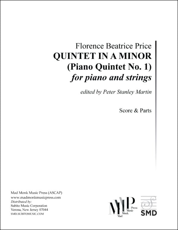 Price: Piano Quintet No. 1 in A Minor