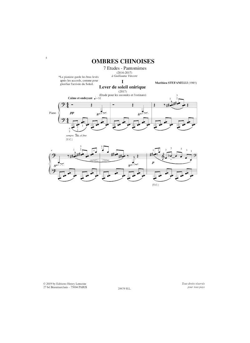 Stefanelli: Ombres chinoises