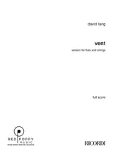 Lang: Vent (Version for Flute & Strings)