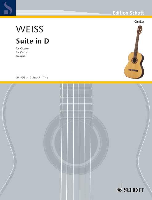 Weiss: Suite in D Major (arr. for guitar)