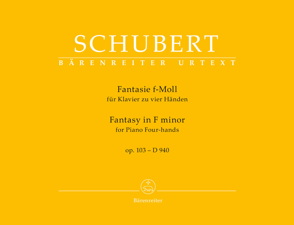 Schubert: Fantasy in F Minor, D 940, Op. 103 – Ficks Music