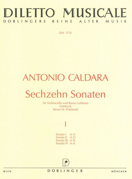 Caldara: 16 Sonatas Volume 1