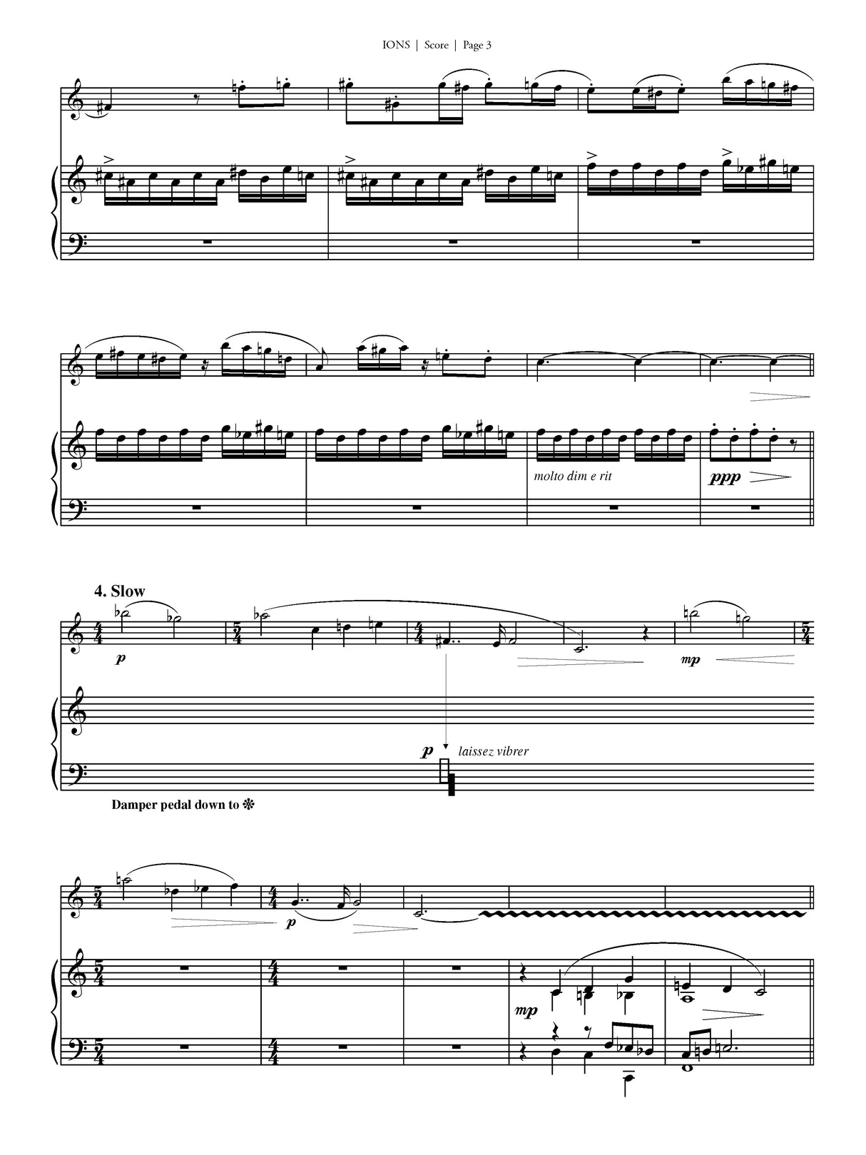 Borroff: IONS - 14 Pieces in the Form of a Sonnet