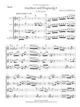 Balentine: Invention & Rhapsody II
